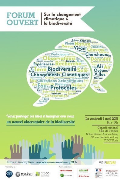 Forums Ouverts : Changement climatique & biodiversité - CNRS | Biodiversité | Scoop.it