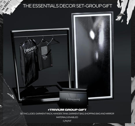 The Essentials Decor Set September 2023 Group Gift by TRIVIUM | Teleport Hub - Second Life Freebies | Second Life Freebies | Scoop.it