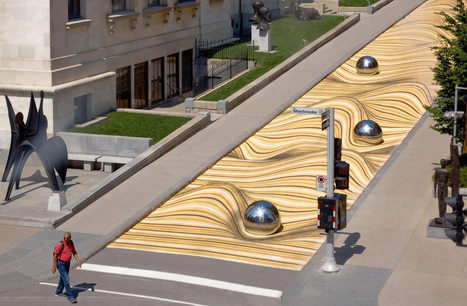 Impressive Moving Dunes Optical Illusion – | Landart, art environnemental | Scoop.it