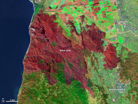 Mapping the Severity of Springs Fire from Space : Image of the Day | Capstone: An ESRM Coda | Scoop.it