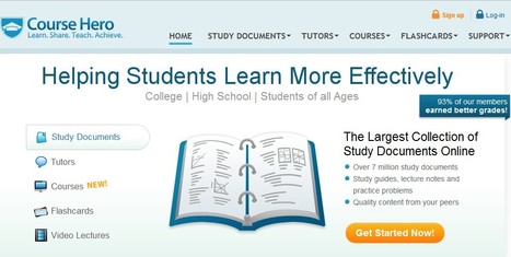 Curate Custom Video Learning Courses with Course Hero | 21st Century Tools for Teaching-People and Learners | Scoop.it