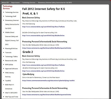 Elementary Internet Safety Instruction | 21st Century Learning and Teaching | Scoop.it
