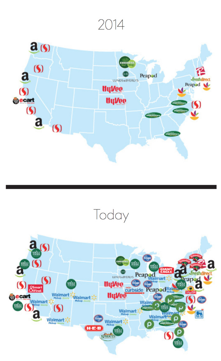 The State of Online Grocery in France & U.S. via @KantarWorldpanel | WHY IT MATTERS: Digital Transformation | Scoop.it