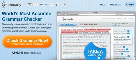 Grammarly - world's most accurate grammar checker and automated proofreader | Digital Delights for Learners | Scoop.it