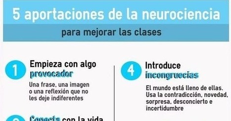 5 aportaciones de la neurociencia para mejorar las clases | Educación, TIC y ecología | Scoop.it