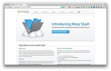 Mozy lance Stash un concurrent de Dropbox | TICE et langues | Scoop.it