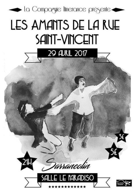 Les Amants de la rue Saint-Vincent à Sarrancolin le 29 avril | Vallées d'Aure & Louron - Pyrénées | Scoop.it