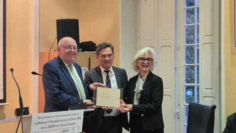 Lourdes&nbsp;: une lettre de Bernadette Soubirous retrouv&eacute;e dans les coffres du Tr&eacute;sor public - France Bleu | Accueil | Scoop.it