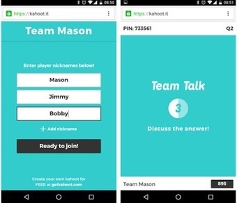 Kahoot Adds a Team Mode via @rmbyrne | L'eVeille | Scoop.it