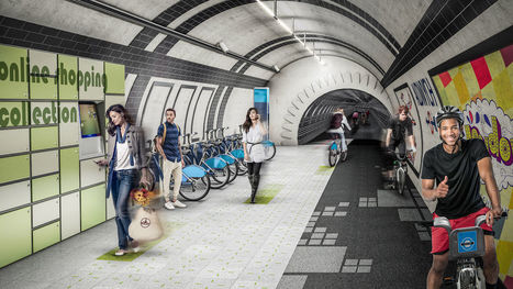 London's Newest Bike Lanes Could Be Underground In Abandoned Tube Tunnels | Dynamiques Territoriales, Am&eacute;nagement et Villes Connect&eacute;es | Scoop.it