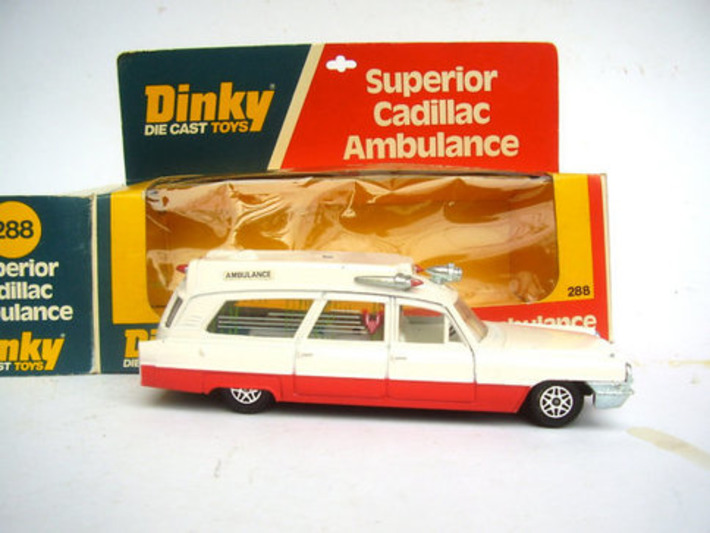 Dinky Superior Cadillac Ambulance by ReUnited on Etsy | Antiques & Vintage Collectibles | Scoop.it