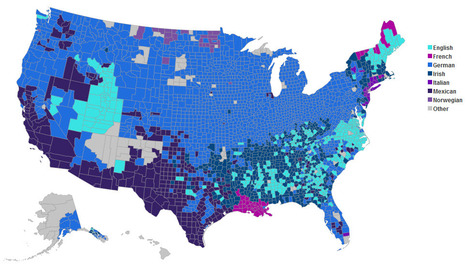 Measuring the U.S. Melting Pot - Interactive Heritage Map - Bloomberg | Eclectic Technology | Scoop.it