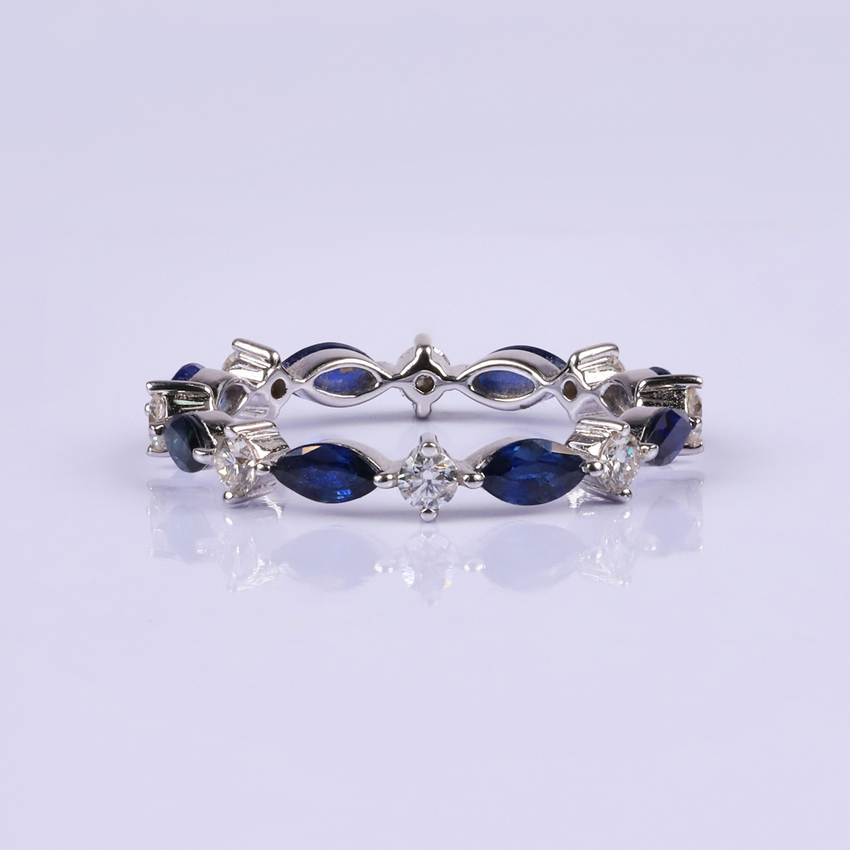 Buy Vintage Blue Sapphire Ring Online Delhi O