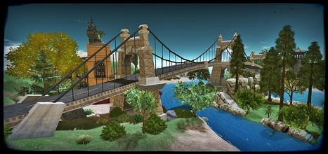 Teen Second Life, or "That Sharp Continent" - Second Life | Second Life Destinations | Scoop.it