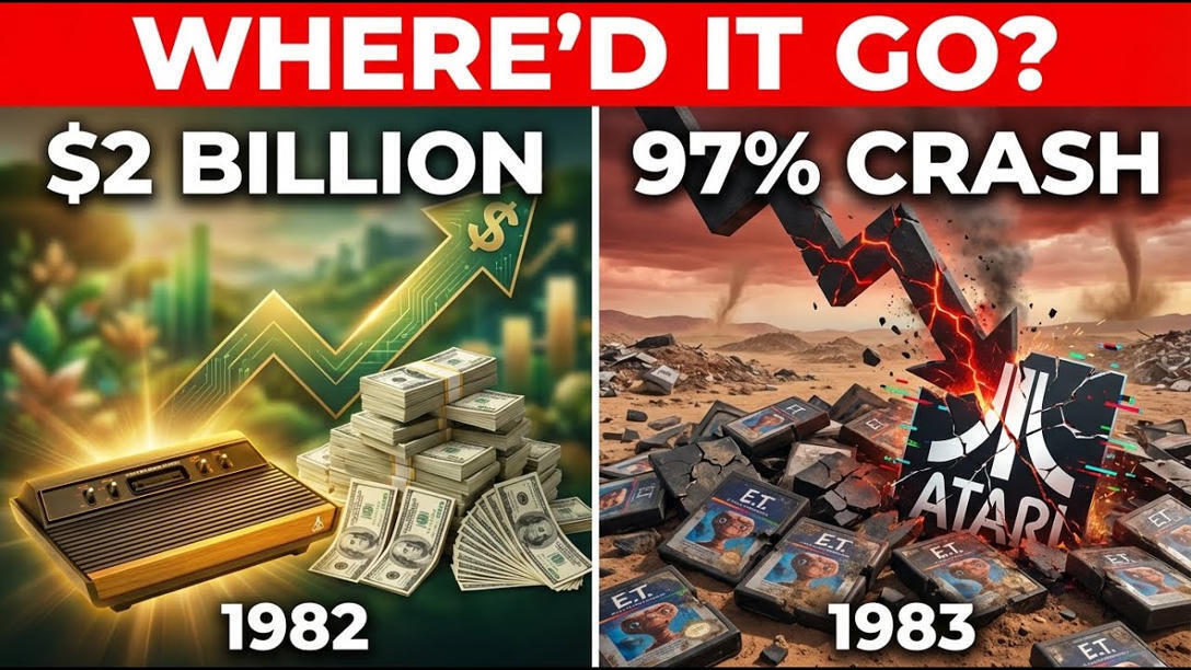 The Rise and FALL of ATARI | How a $2 Billion G...