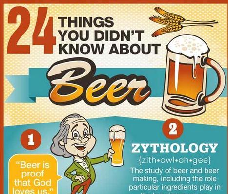 24 Fun Facts About Beer [Infographic] | World's Best Infographics | Scoop.it
