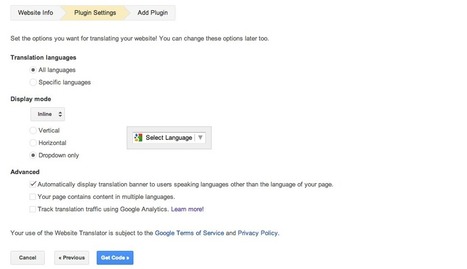 How to Add A Google Translate Widget To Your Blog | Quezil - News on Language & Technology | Scoop.it