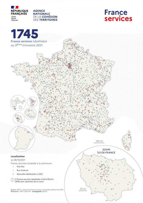 1 745 France services labellisées en métropole et dans les territoires ultramarins | Veille juridique du CDG13 | Scoop.it