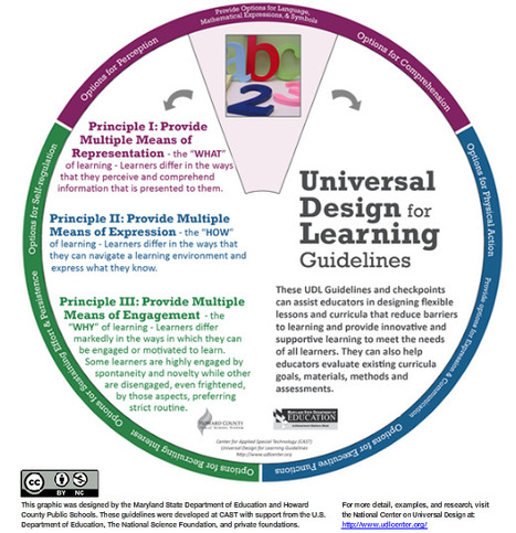 The UDL Wheel for Guideline Exploration | Help and Support everybody around the world | Scoop.it