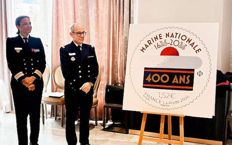 Un timbre rond pour les 400 ans de la Marine nationale | DEFENSE NEWS | Scoop.it