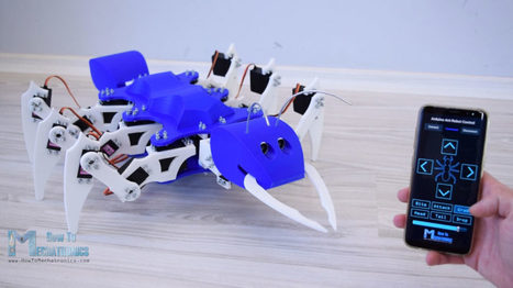 Arduino Mega is the brains of this ant-like hexapod | tecno4 | Scoop.it