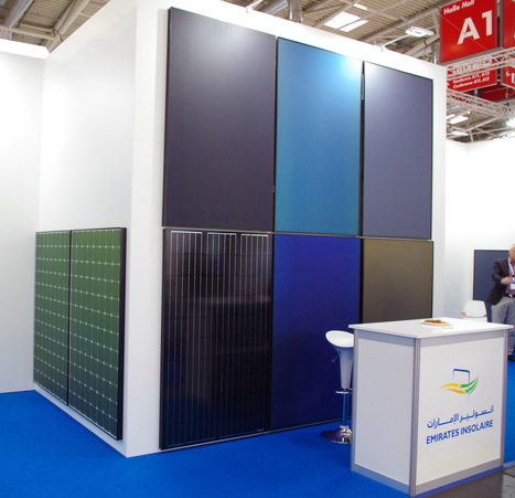 Intersolar 2017 (07) : des panneaux photovoltaïques souples ou en couleur | rev3 - la 3ème révolution industrielle en Hauts-de-France | Scoop.it