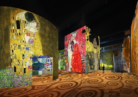 Atelier des lumières : Klimt en guest-artiste à 360 degrés | Arts | Scoop.it