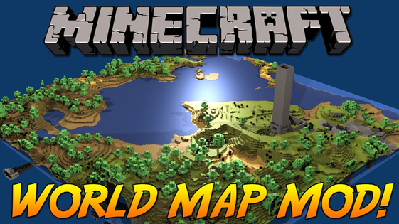 World Map Mod For Minecraft 1 11 2 1 10 2 1 7