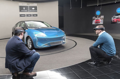 l'Usine Digitale : "Ford veut accélérer la conception |...] avec HoloLens | Ce monde à inventer ! | Scoop.it