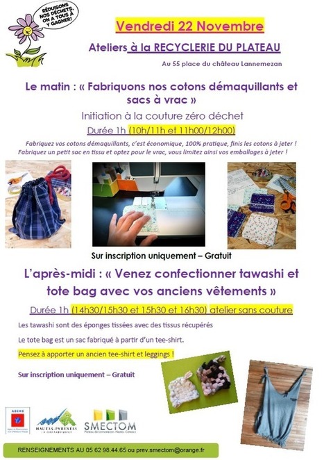 ♻️ Semaine Europ&eacute;enne de R&eacute;duction des D&eacute;chets : animations &agrave; Lannemezan le 22 novembre | Vall&eacute;es d'Aure & Louron - Pyr&eacute;n&eacute;es | Scoop.it