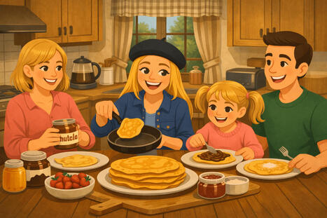 La Chandeleur: le 2 f&eacute;vrier, on fait des cr&ecirc;pes! &ndash; | FLEursdeFLE | Scoop.it