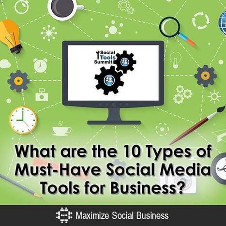 10 Types of Must-Have Social Media Tools for Business | Public Relations & Social Marketing Insight | Scoop.it