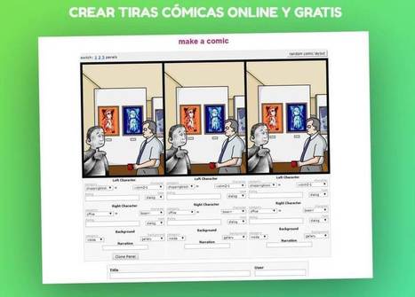 Crear tiras cómicas online y gratis con Stripcreator | TIC & Educación | Scoop.it