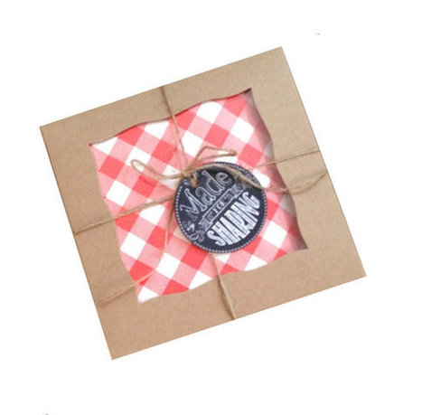 Picnic Lunch Box Kraft brown clear window lunch boxes bridal shower outdoor parties and picnics reception | Candy Buffet Weddings, Favors, Events, Food Station Buffets and Tea Parties | Scoop.it