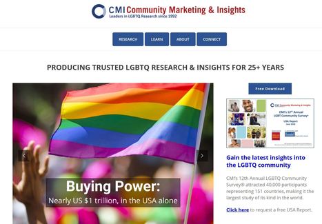 CMI’s 12th Annual LGBTQ Community Survey Report is Now Released | LGBTQ+ Online Media, Marketing and Advertising | Scoop.it