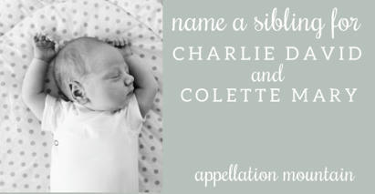 Name Help: Charlie, Colette, and ... | Name News | Scoop.it