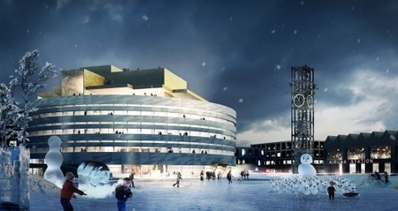 Kiruna City Hall in Northern Sweden by Henning Larsen Architects | The Architecture of the City | Scoop.it