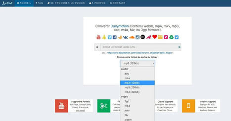 Audio.Rip : une application en ligne gratuite pour t&eacute;l&eacute;charger les vid&eacute;os de YouTube, DailyMotion, Facebook, Vimeo, Instagram, etc | Freewares | Scoop.it