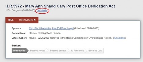 Congress.gov Keeps You Up To Date With Email Alerts | In Custodia Legis: Law Librarians of Congress | Documentation juridique | Scoop.it