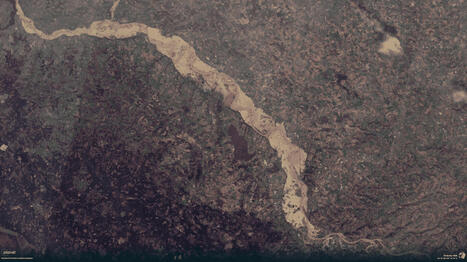 AVANT/APRES. Le long de la Garonne, les images satellite r&eacute;v&egrave;lent l'ampleur des crues&nbsp; | Regards crois&eacute;s sur la transition &eacute;cologique | Scoop.it