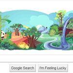 Panda Reference in Google Earth Day Doodle | Google Penalty World | Scoop.it
