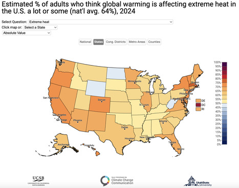 Yale Climate Opinion Maps 2024 | by&nbsp;Jennifer Marlon, Emily Goddard et.al.&nbsp;| Yale Program on Climate Change Communications | ClimateCommunications.Yale.edu | @The Convergence of ICT, the Environment, Climate Change, EV and HEV Transportation & Distributed Renewable Energy | Scoop.it