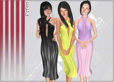 Cross Strap Spring Dress << NyGirl Sims | Les Sims | Scoop.it