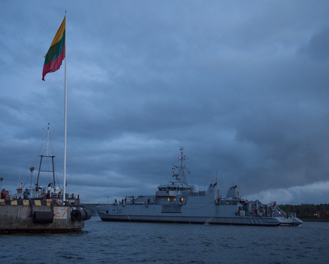 Rassurer la Lituanie et autres états-membres de la région : arrivée de cinq navires de l'Otan à Klaipeda | Newsletter navale | Scoop.it