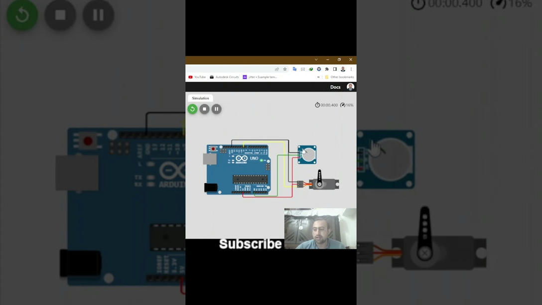 Potentiometer with arduino#potentiometer | Rasp...