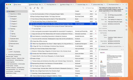 Le gestionnaire de bibliographie Zotero reçoit la plus grosse mise à jour de son histoire | Zotero | Scoop.it