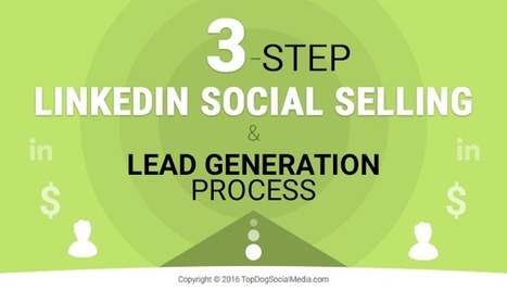 3-Step LinkedIn Social Selling & Lead Generation Process | Public Relations & Social Marketing Insight | Scoop.it