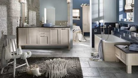 [déco] La salle de bains s’inspire du salon | Immobilier | Scoop.it