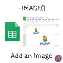 Google Sheets: Embed an Image | Distance Learning, mLearning, Digital Education, Technology | Scoop.it