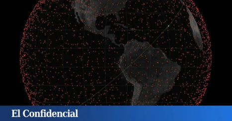 El siniestro mapa de la invasión del espacio de Starlink demuestra el poder real de Elon Musk | Santiago Sanz Lastra | Scoop.it